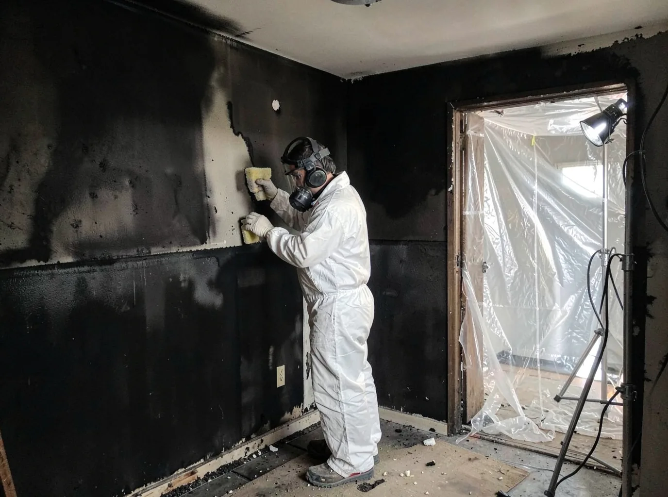Fire Damage Restoration company in Crary, ND